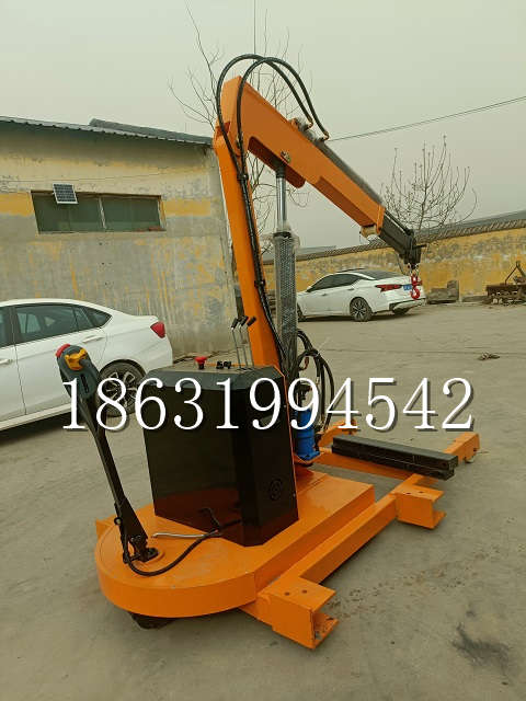 达孜区自卸车厢随车吊 自制轮式四不像起重机 四驱平板吊 5吨 贵盛